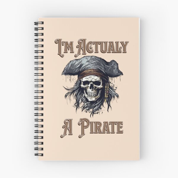 Item preview, I'm actualy a pirate - Nautica - Set sail - pirates booty - Yachting club - Yachting world - Cruising sailboat designed and sold by JansenGS.