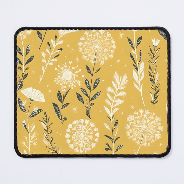 Item preview, Yellow Dandelion Pattern designed and sold by Carly Gough.