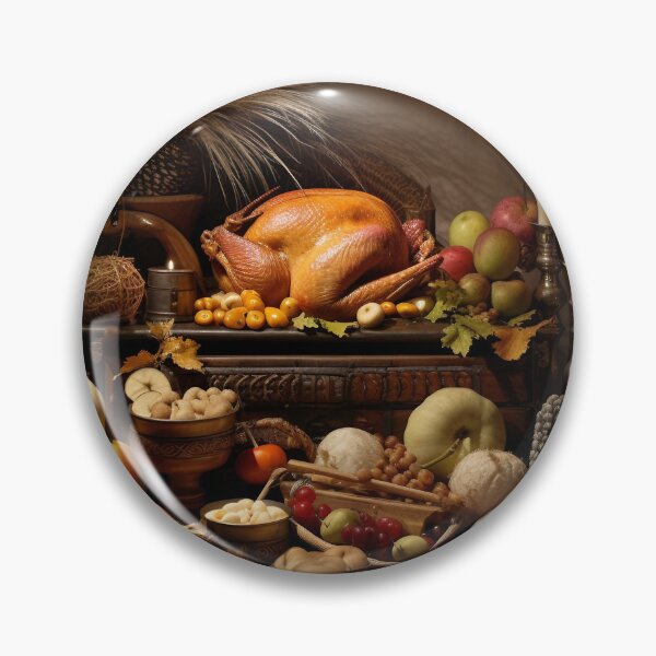 Item preview, Thanksgiving Meal set on a Table designed and sold by dcrc.