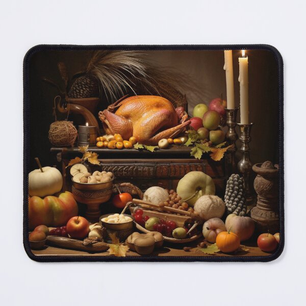 Item preview, Thanksgiving Meal set on a Table designed and sold by dcrc.