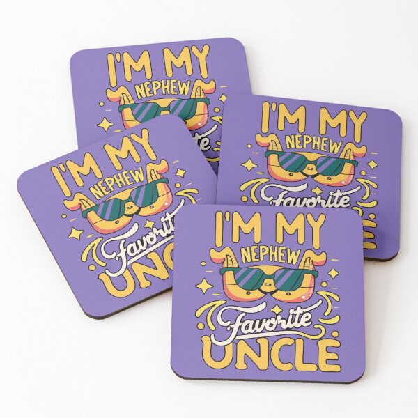 Item preview, Embracing the Title of My Nephew's Favorite Uncle A Funny Journey of Proud Men designed and sold by INK-Creations.