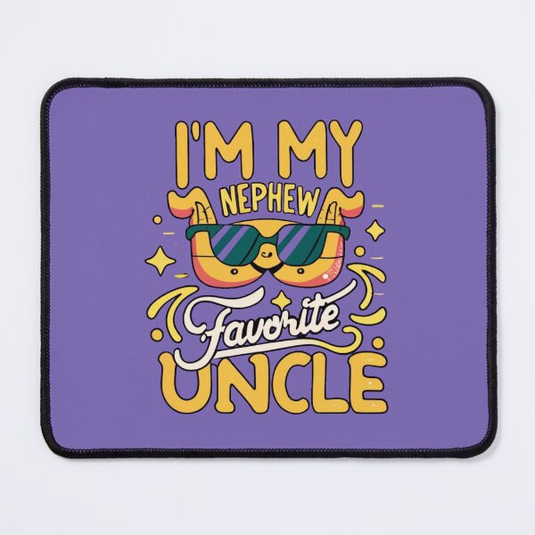 Item preview, Embracing the Title of My Nephew's Favorite Uncle A Funny Journey of Proud Men designed and sold by INK-Creations.