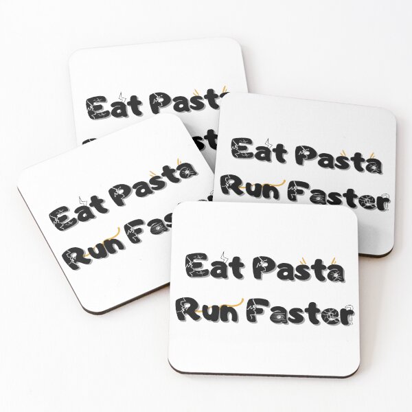 Item preview, eat pasta, run faster designed and sold by DouchraaNow.