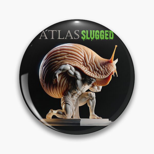 Item preview, Atlas Slugged - Greek God Gets Slimed designed and sold by Matthew Kinnersly.