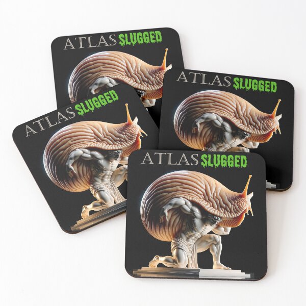 Item preview, Atlas Slugged - Greek God Gets Slimed designed and sold by Matthew Kinnersly.
