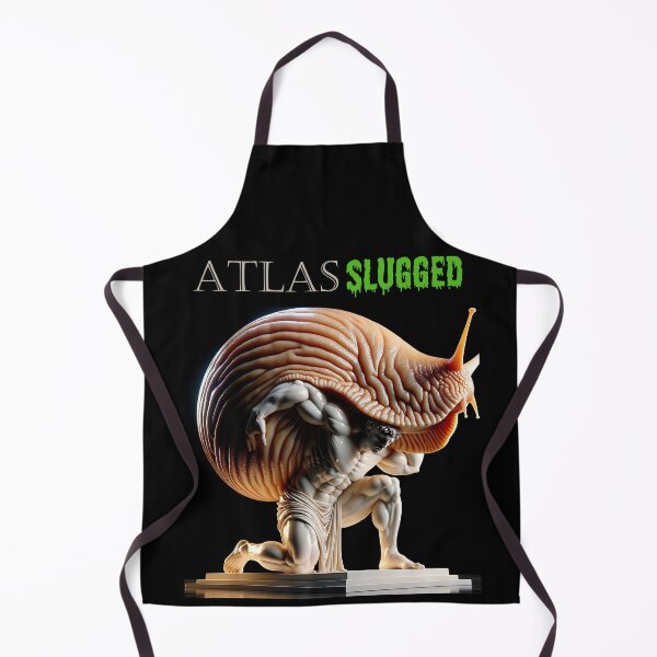 Item preview, Atlas Slugged - Greek God Gets Slimed designed and sold by Matthew Kinnersly.
