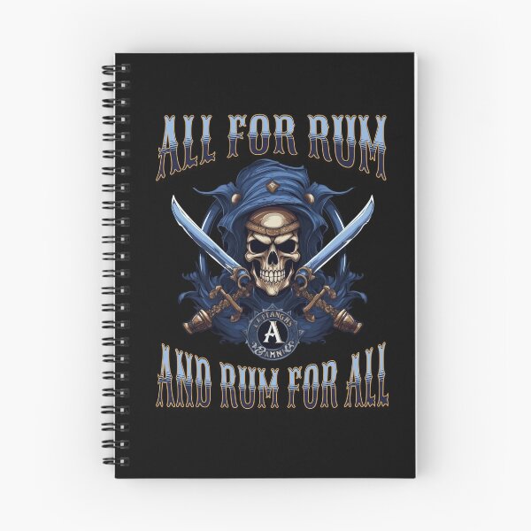 Item preview, All for rum and rum for all - Nautica - Set sail - pirates booty - Yachting club - Yachting world - Cruising sailboat designed and sold by JansenGS.
