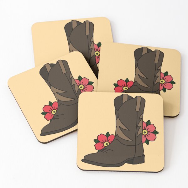 Item preview, Floral Western Boot designed and sold by pumpkindraws716.