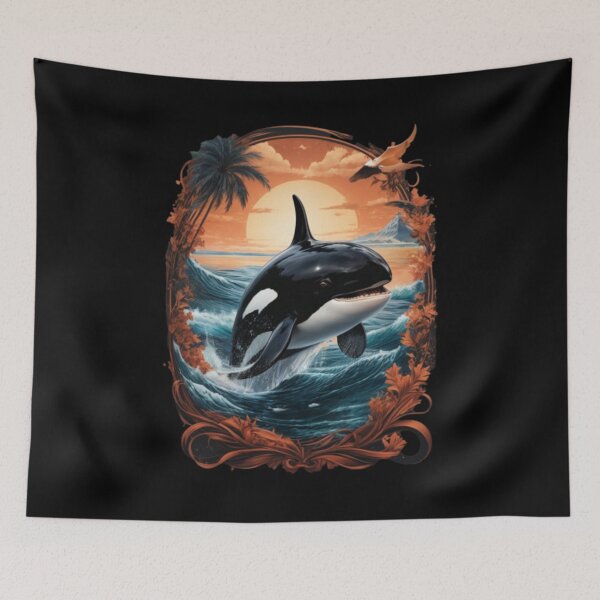 Artikelvorschau, Orca Palm Sunset Beach entworfen und verkauft von Becooldesing.