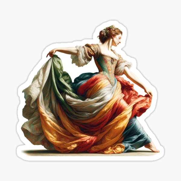 Item preview, Beautiful Classical Dancer designed and sold by aetherAI.