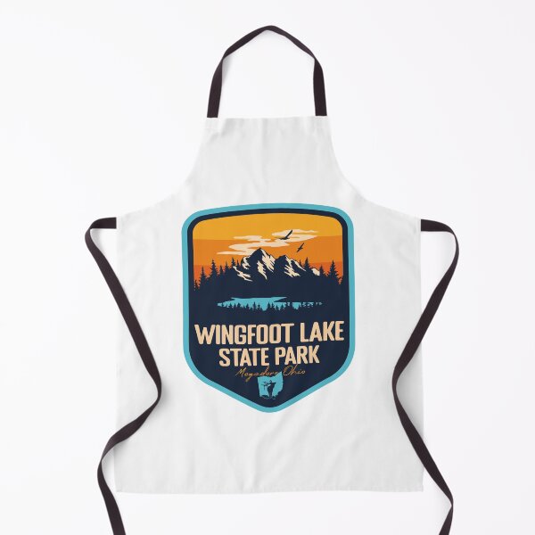 Item preview, Wingfoot Lake State Park Ohio OH Badge Souvenir designed and sold by mountainfad.