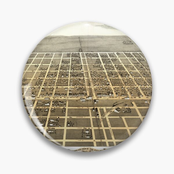 Item preview, El Paso, Illinois (1869) designed and sold by allhistory.