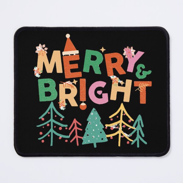 Item preview, Merry & Bright christmas pattern holiday family designed and sold by ArtBreez.