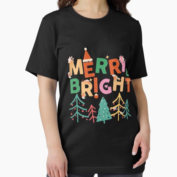 Item preview, Merry & Bright christmas pattern holiday family designed and sold by ArtBreez.
