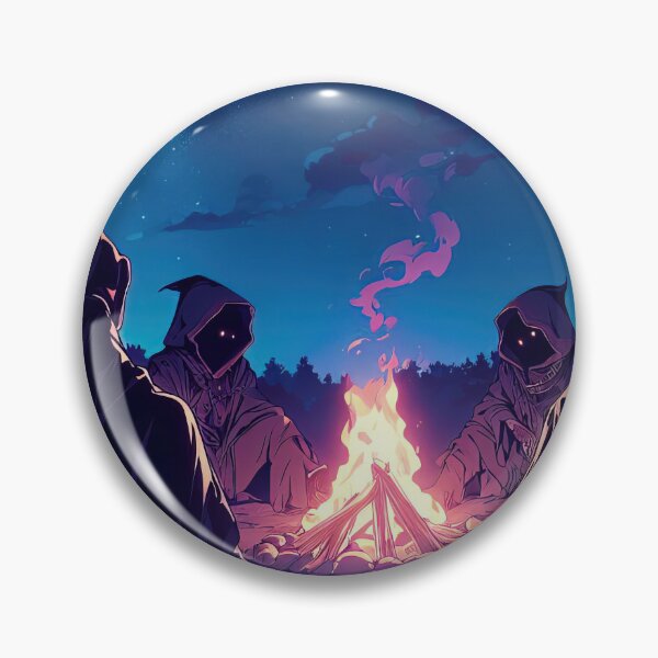 Item preview, Adventurers Campfire Under the Stars [Retro] designed and sold by bryan7474.