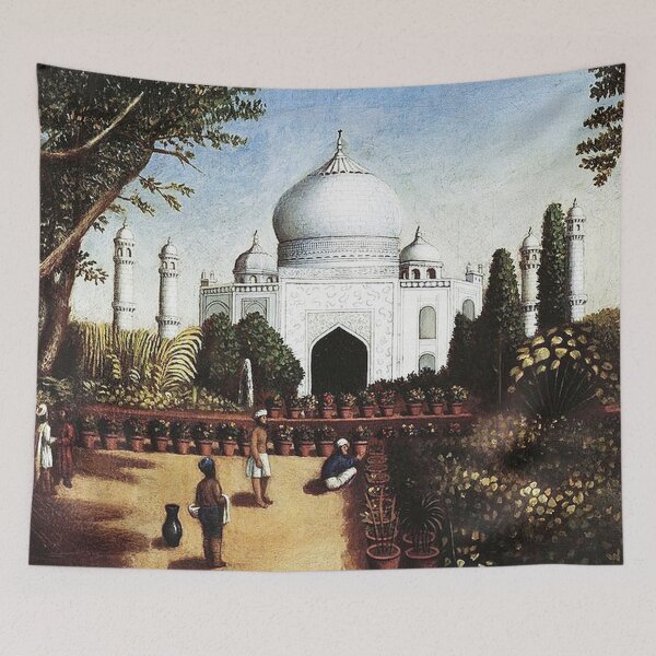 Item preview, The Taji Mahal - Vintage Folk Art designed and sold by tomorrowsart.