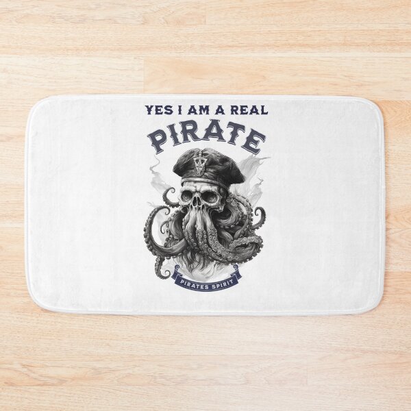 Item preview, Yes i am a real pirate - Nautica - Set sail - pirates booty - Yachting club - Yachting world - Cruising sailboat designed and sold by JansenGS.