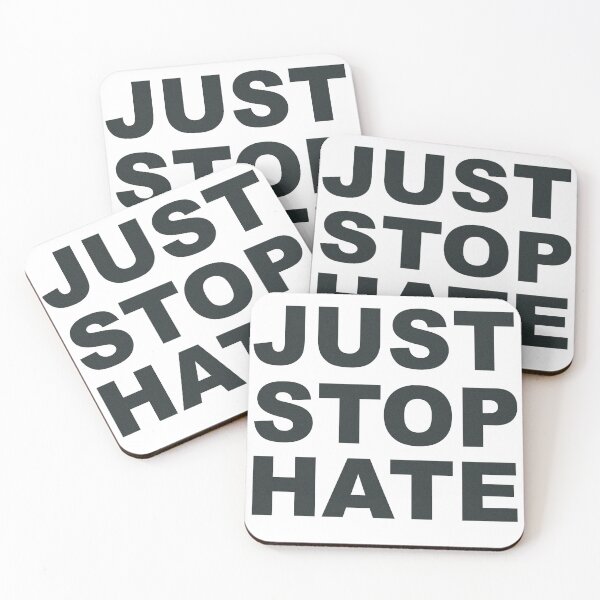 Item preview, JUST STOP HATE designed and sold by IBD-HOUS.