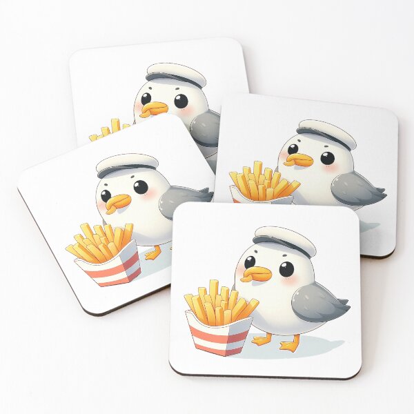 Artikelvorschau, Seagull's Chippies entworfen und verkauft von QuickSticker.