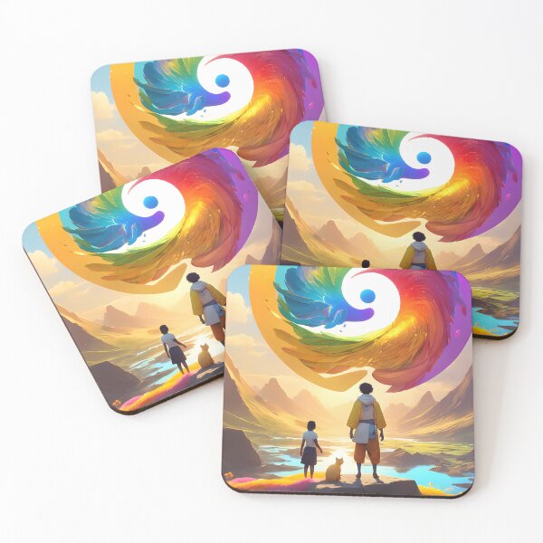 Item preview, Focus: Yin Yang Rainbow Element designed and sold by Yngo Gutmann.