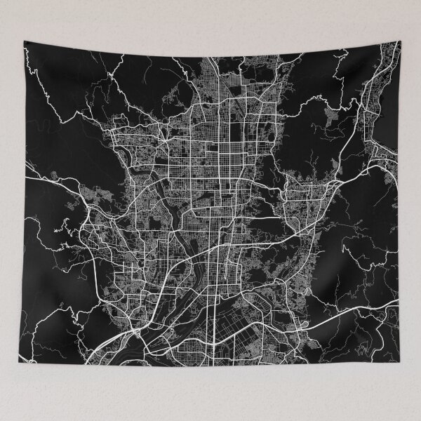 Item preview, Kyoto City Map of Kansai, Japan - Full Moon designed and sold by deMAP.