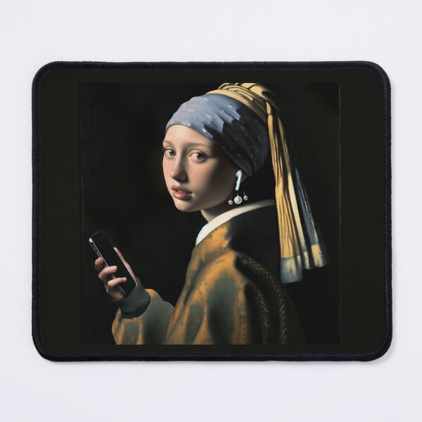 Item preview, Girl with a pearl earbud designed and sold by Yogimeister.