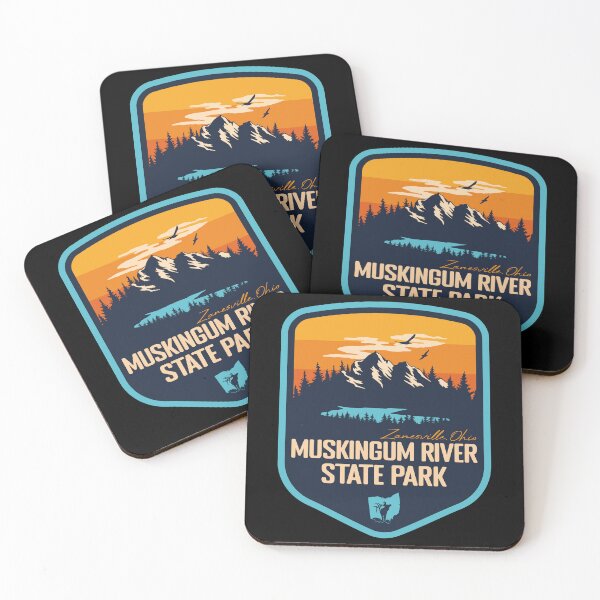 Item preview, Muskingum River State Park Ohio OH Badge Souvenir  designed and sold by mountainfad.