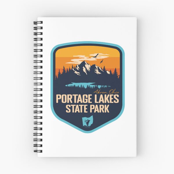 Item preview, Portage Lakes State Park Ohio OH Badge Souvenir  designed and sold by mountainfad.
