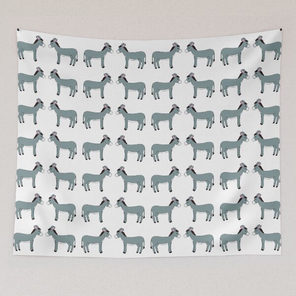 Item preview, Cute Grey Donkeys designed and sold by JefimijaT.
