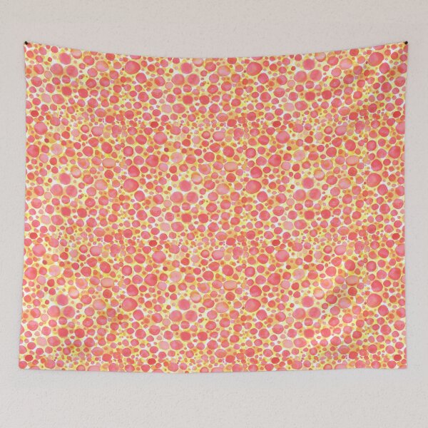 Item preview, Overlapping Watercolor Polka Dots designed and sold by LilPrintsShop.