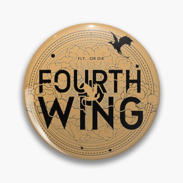 Item preview, Fourth Wing Logo designed and sold by Speakeasy-Cafe.