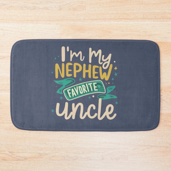 Item preview,  I'm My Nephew's Favorite Uncle Funny Antics and Proud Men's Saying designed and sold by INK-Creations.