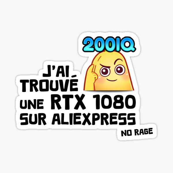 MA RTX 1080 N/B Sticker