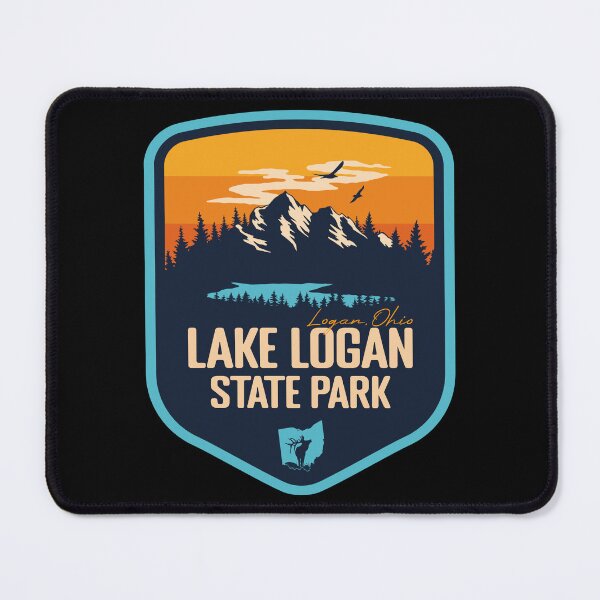Item preview, Lake Logan State Park Ohio OH Badge Souvenir designed and sold by mountainfad.