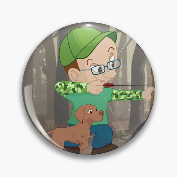 Item preview, Archer with dog designed and sold by SillySallyArt.