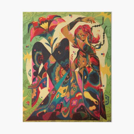 Rainbow Tiger Beetle Art Board Print