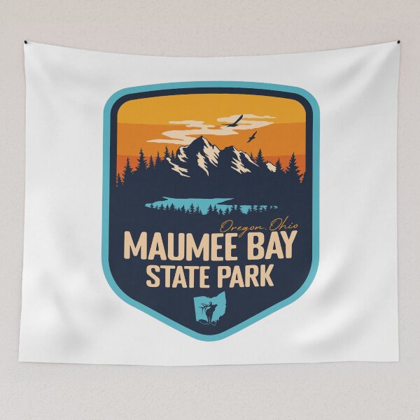 Item preview, Maumee Bay State Park Ohio OH Badge Souvenir  designed and sold by mountainfad.