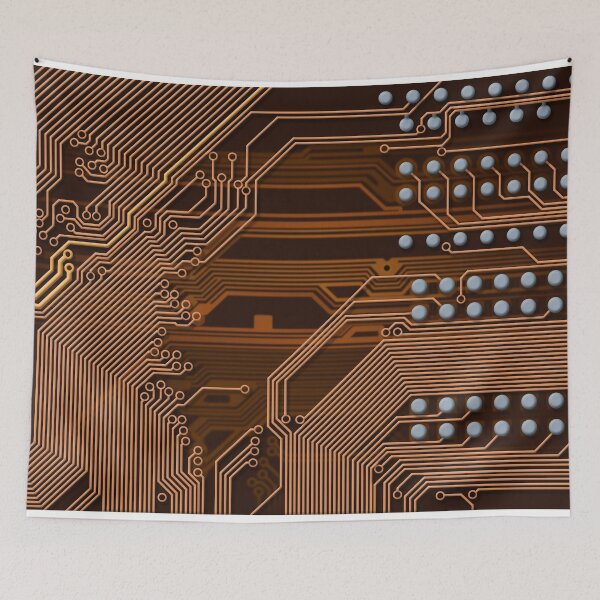 Item preview, Printed circuit board in golden designed and sold by siloto.