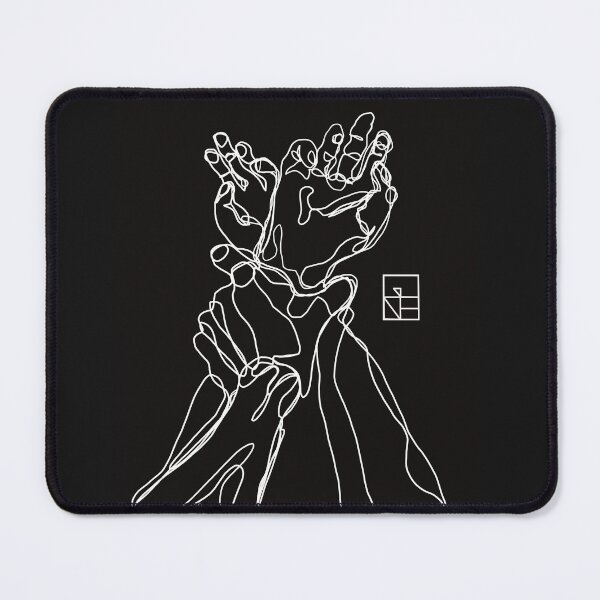 Item preview, Minimalisti continuous line style white hands designed and sold by georginartczkk.