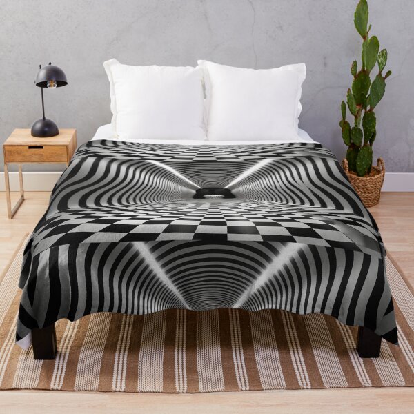 Item preview, Black and White Op art designed and sold by pinkal.