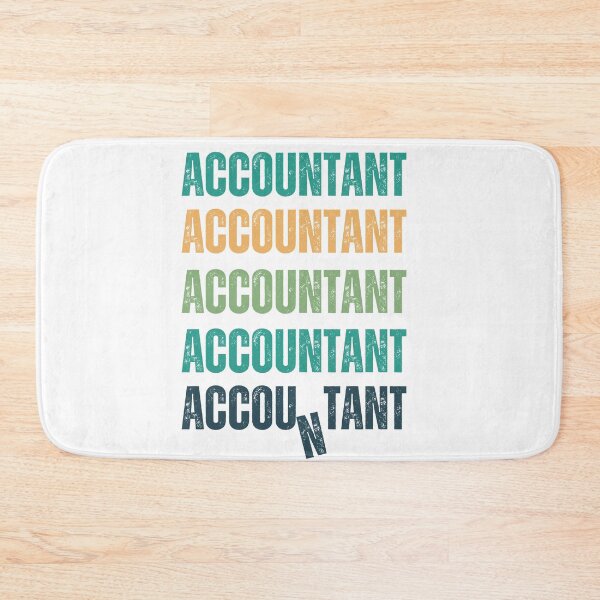 Item preview, Accountant, Accountant Distressed Vintage Design designed and sold by AryaSubramanian.