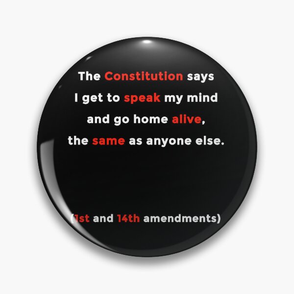 Item preview, Constitutional Protection for American Demonstrators designed and sold by Matthew Kinnersly.