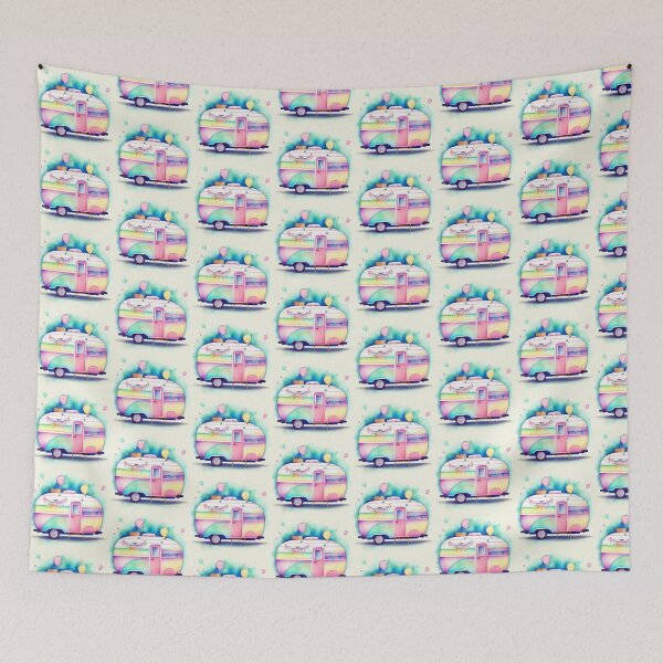Item preview, Caravan celebration designed and sold by PurpleJelly.