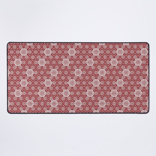 Item preview, Oriental Red Shinshu Asanoha Stars Japan Pattern designed and sold by Digital Homestead.