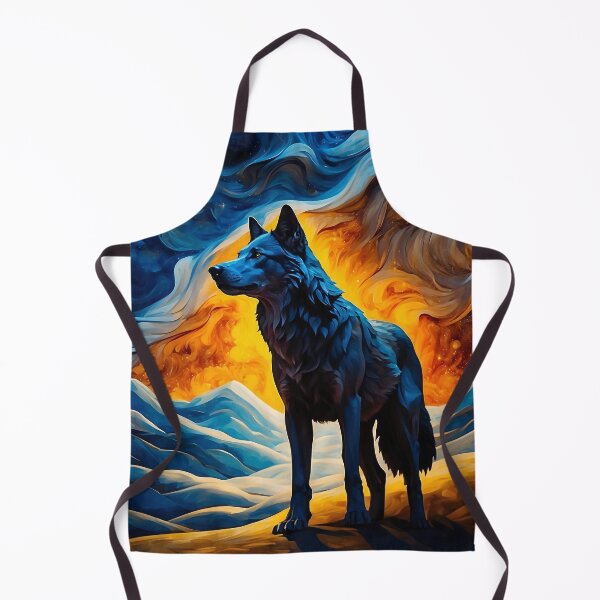 Item preview, Cosmic wolf art designed and sold by ZenStickConcept.
