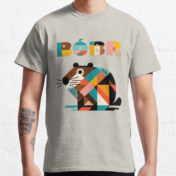 Item preview, Geometrical Cubism Bóbr - Bober, Bóbr, Beaver, Boberek designed and sold by it-is-Okay.