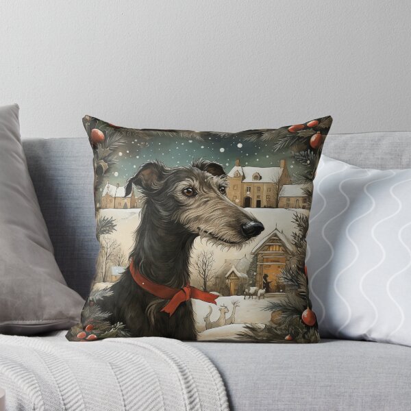 Item preview, A Christmas deerhound designed and sold by aghnadarragh.