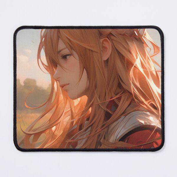 Item preview, Asuna SAO Cute Anime Girl – Oil Painting Style designed and sold by DGitaldreamgirl.
