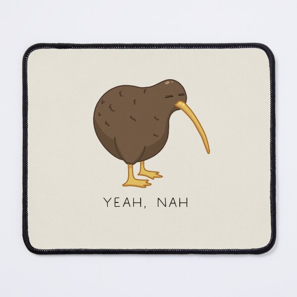 Item preview, New Zealand Kiwi Bird Yeah Nah designed and sold by rageofthenerd.