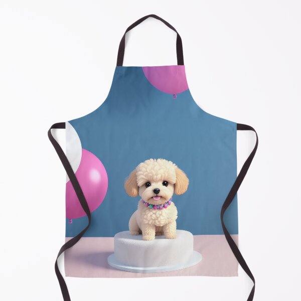 Item preview, Mini poddle puppy at a birthday party designed and sold by Tio-Tecun.